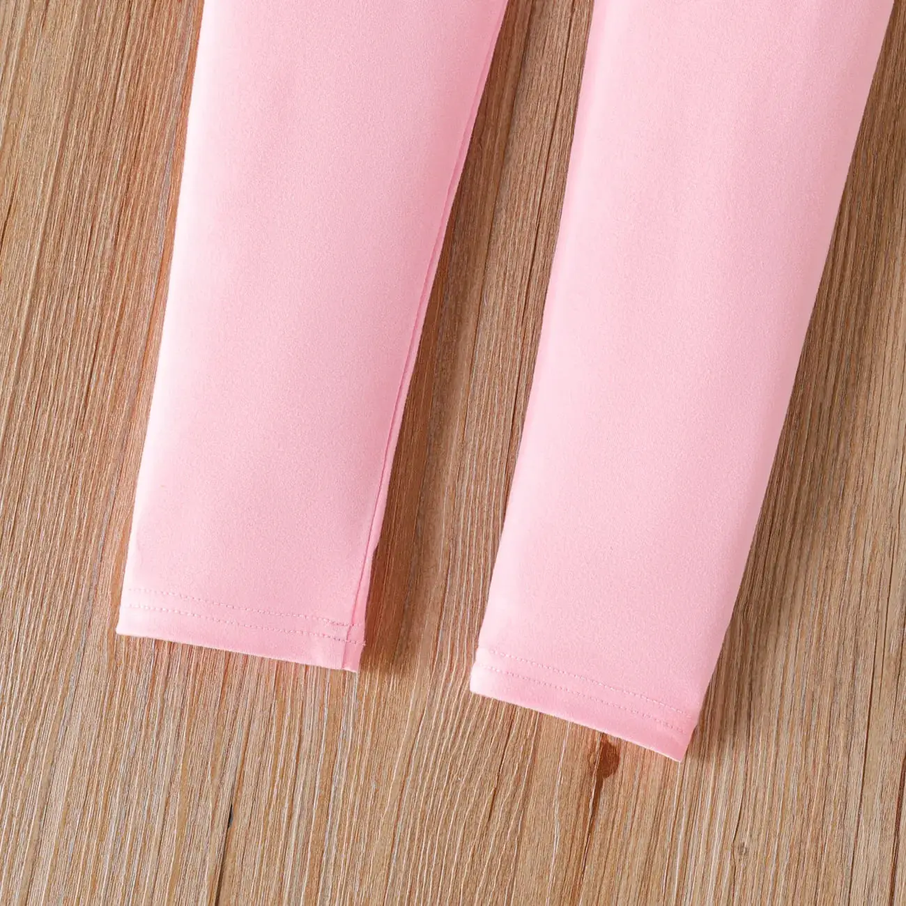 Toddler Girl Letter Print Elasticized Leggings