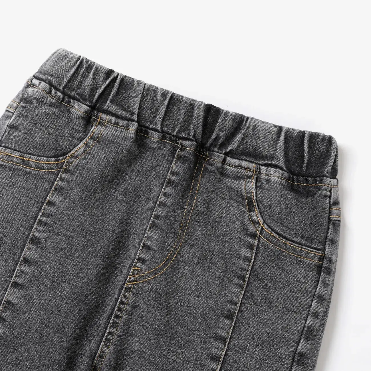 Kid Boy Casual Letter Pattern Trendy Denim Jeans share icon