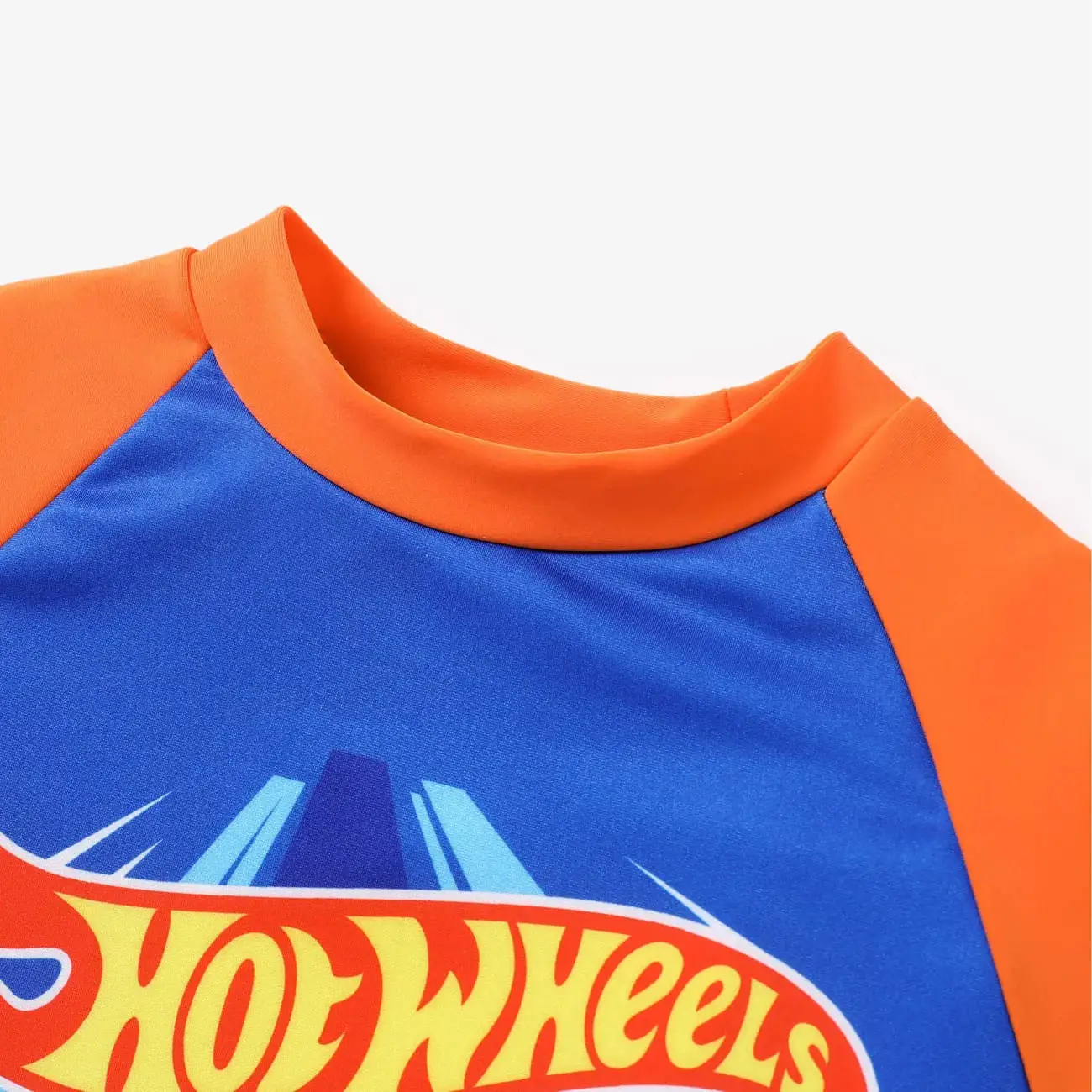 Hot Wheels 2pcs Toddler/Kid Boy Grid Print Swimming suit