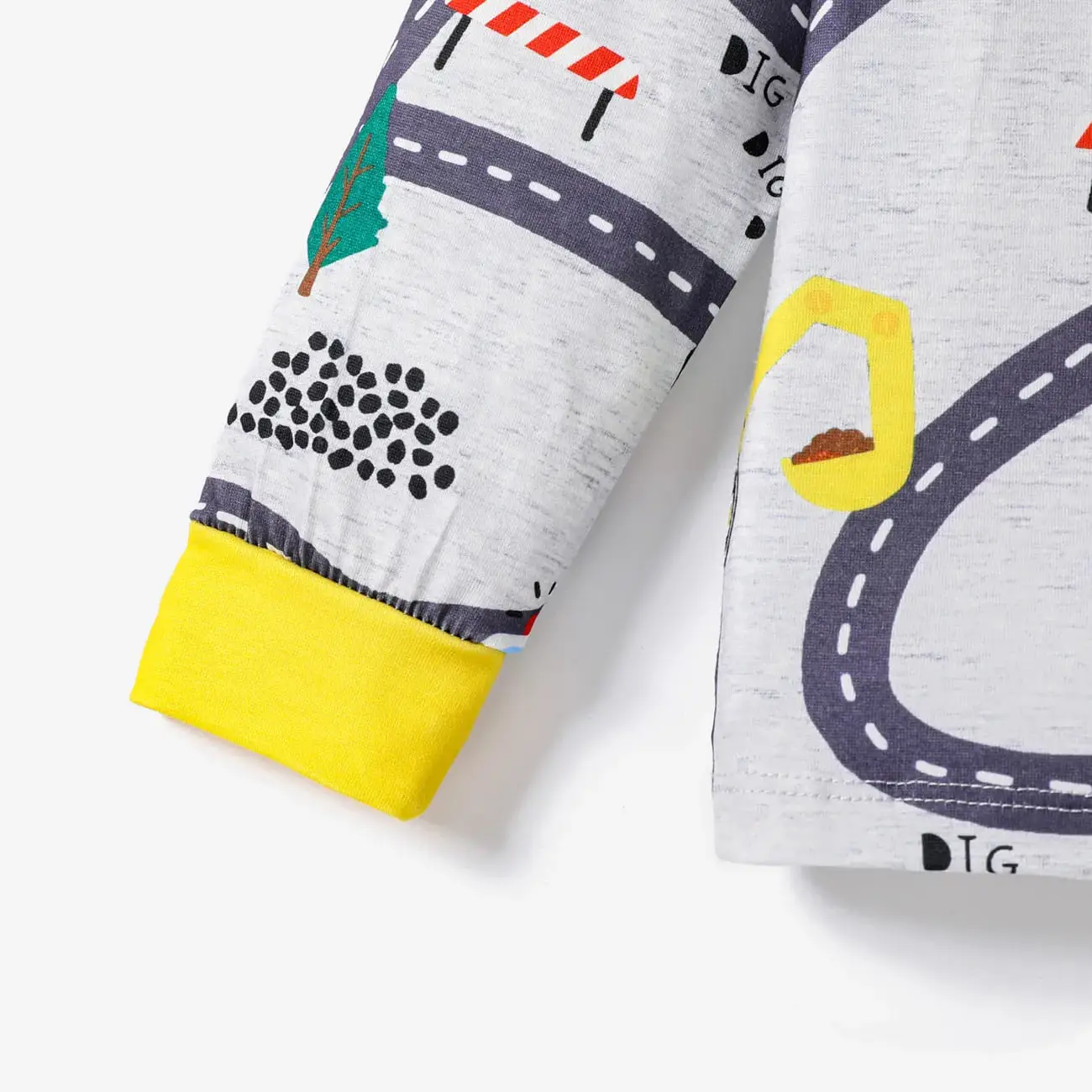 2PCS Kid Boy Fashionable Casual Pajama Top/ Pants Set