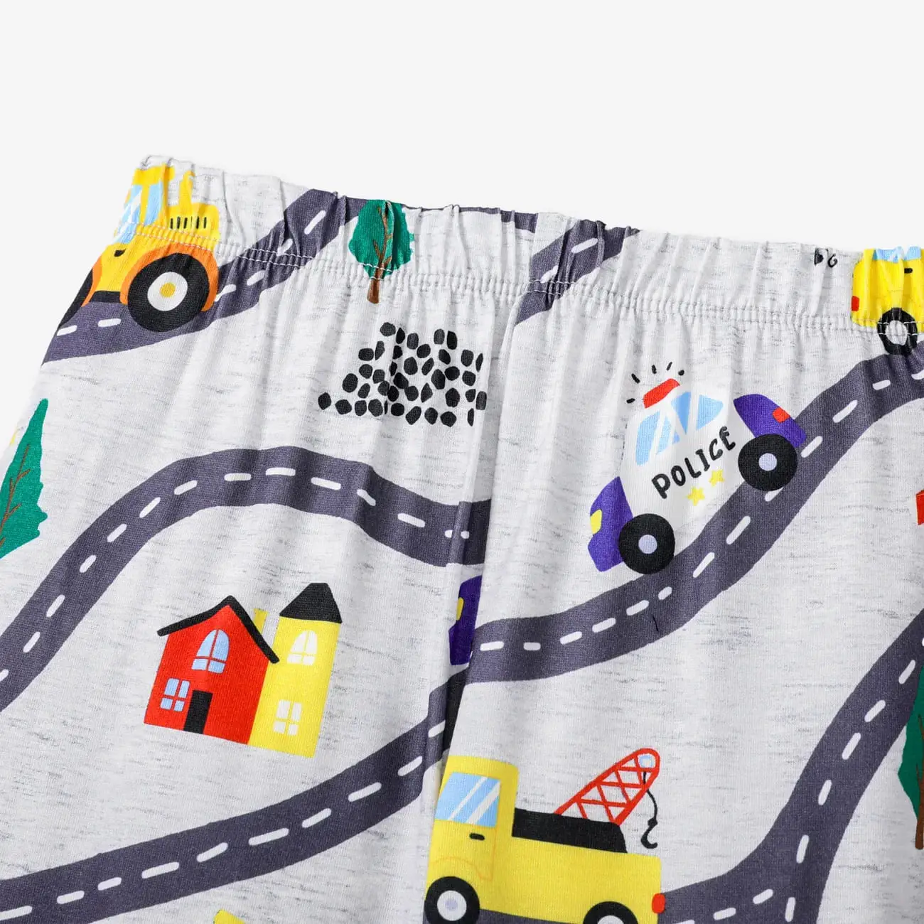 2PCS Kid Boy Fashionable Casual Pajama Top/ Pants Set