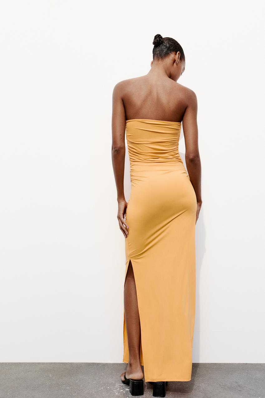 POLYAMIDE CUT-OUT DRESS