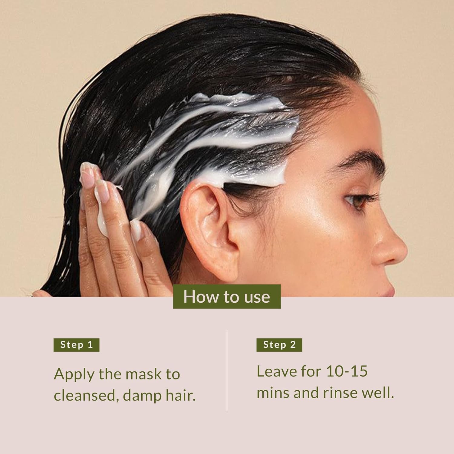  Lotus Botanicals Red Onion Total Repair Hair Mask | Sulphate, Silicon & Chemical Free | All Hair Types | 200g