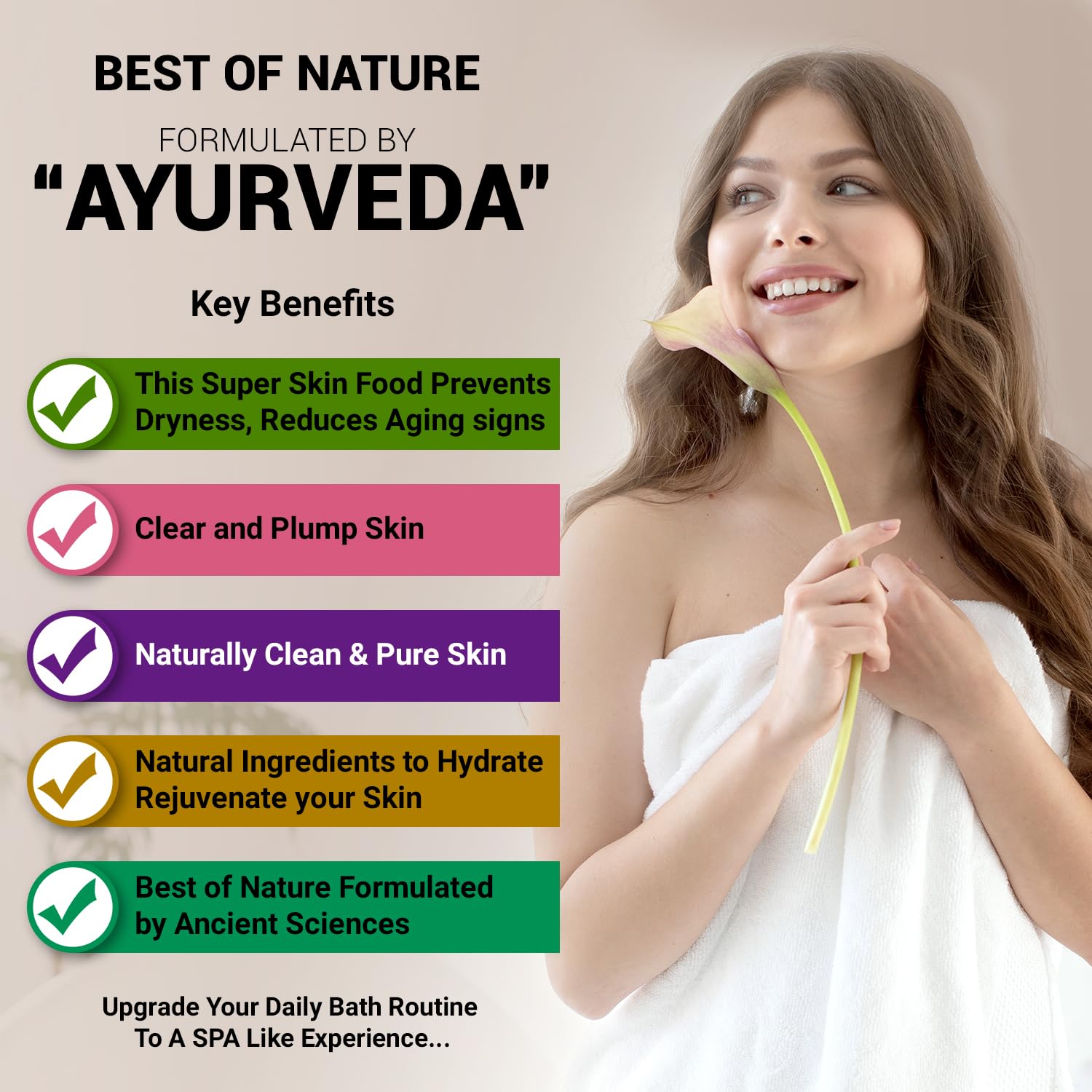 Simply Vedic Luxury Natural Handmade Shea Butter Soap Bar| Prevents Dryness, Clean & Plum Skin| Cold Processed with Essential Oils