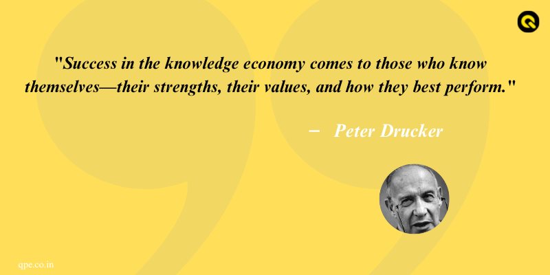 Quote by Peter Drucker