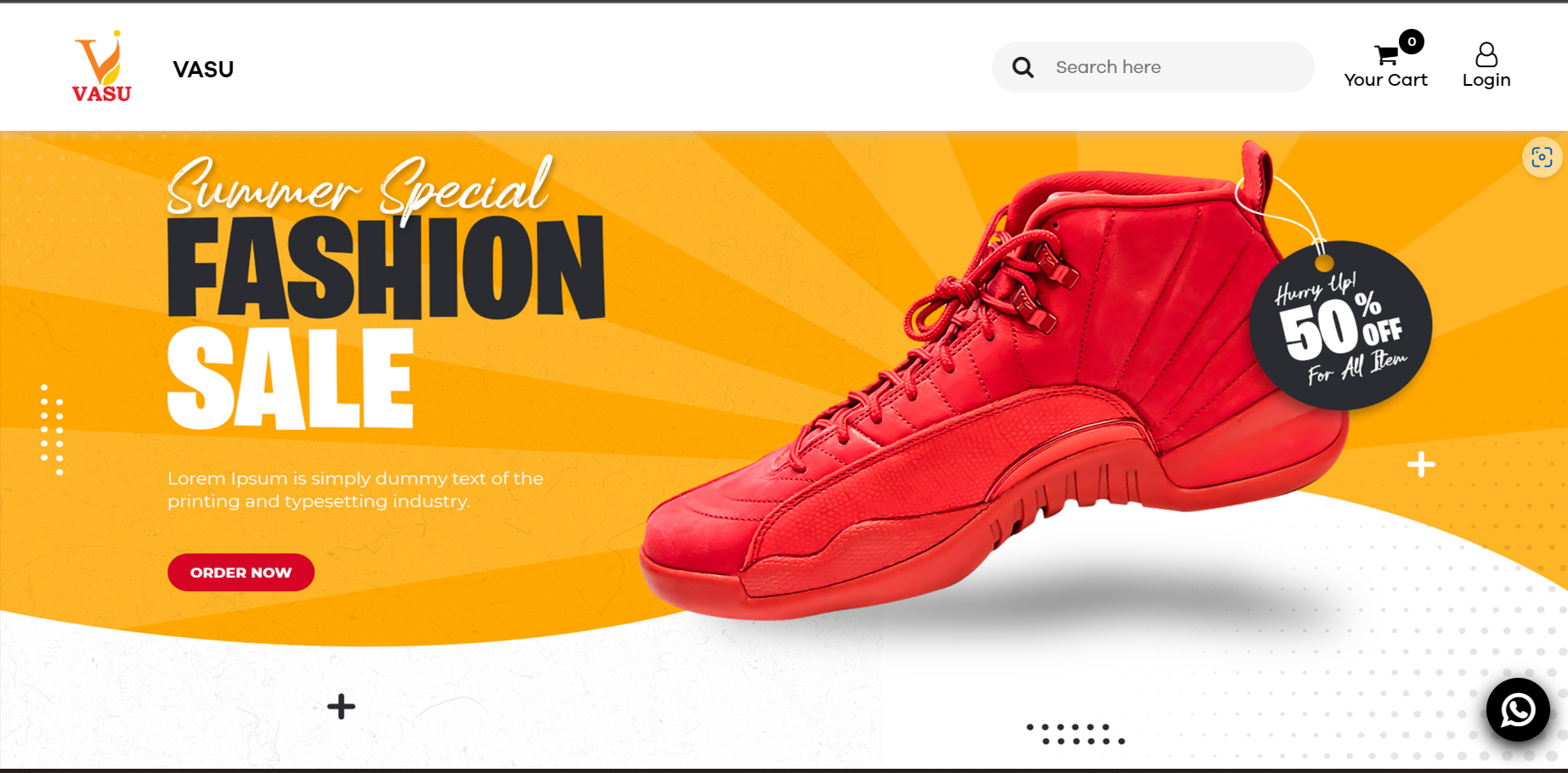 Free Website templates - QPe's theme Vasu